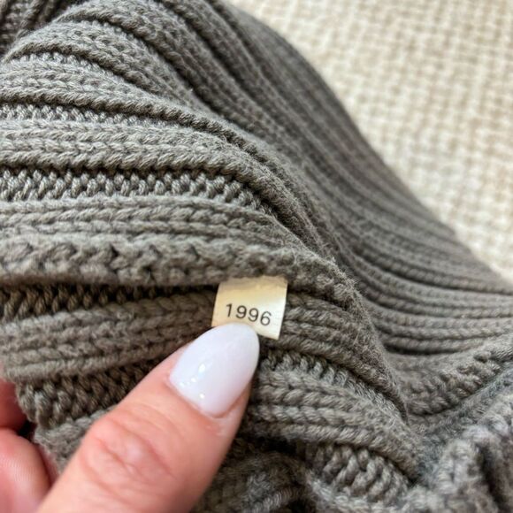 Ladies marithe francois girbaud Green Thick Knit Turtleneck Sweater Dress XXL - Picture 16 of 16